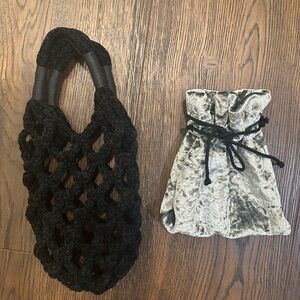 Pristine Crochet Bag w/Removeable Insert